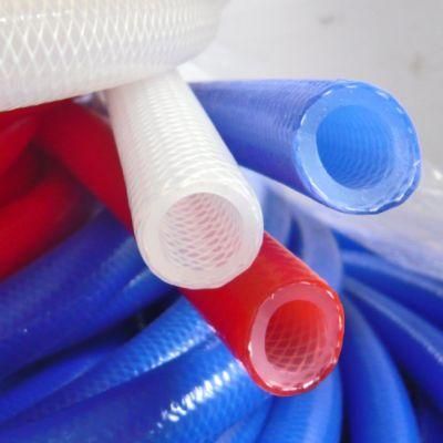 Custom Colored Flexible Braid Pipe Silicone Tube Reinforced Pipe Rubber Hose