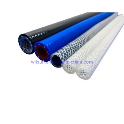 Silicone Braided Tube/Braided Hose/Silicone Fabric Tube/Silicone Rubber Braided Pipe