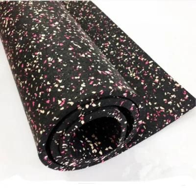 6mm Thick Waterproof High Density Rubber Gym Floor Roll