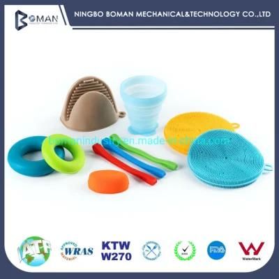 Silicone/EPDM/NBR Rubber Seal, Customize Rubber Parts, Rubber Product for Bathroom Accessories
