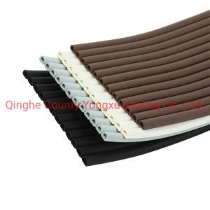 D Type White Foam Rubber Seal Strip