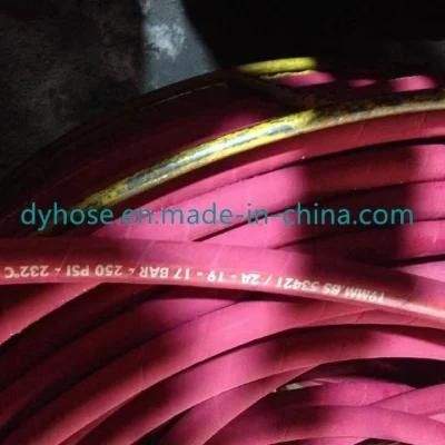 Steel Wire Reinforced Hose Steam Pipe Explosion Resistant to High Tempera