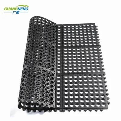 Safety Grass Rubber Matting Anti-Fatigue Floor Mat Drainage Rubber Mat