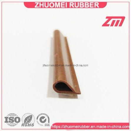 Tear Drop Adhesive Silicone Weatherstrip Door Seal