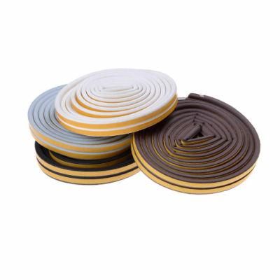 Custom D/P/E/I Type Foam Seal Strip for Doors and Windows