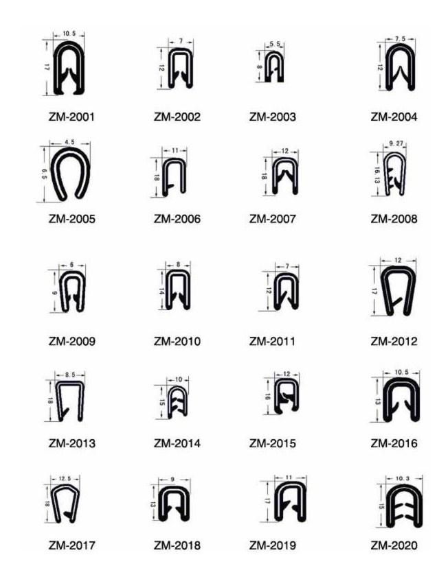 Door Trimming Seals Edge Protection