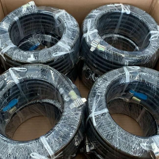 Tire Inflating Hose with Fittings for Truck and Trailer
