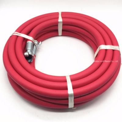 Red 50 FT 3/4 Rubber Air Jackhammer Hose for USA Market