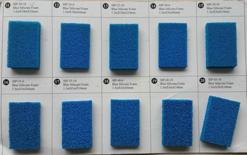 Silicone Sponge Rubber Sheet, Silicone Foam Rubber Sheet on Good Sale