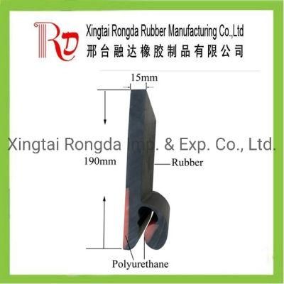 Conveyor Double Seal Rubber Skirt Board, More Details About Skirting Clamp