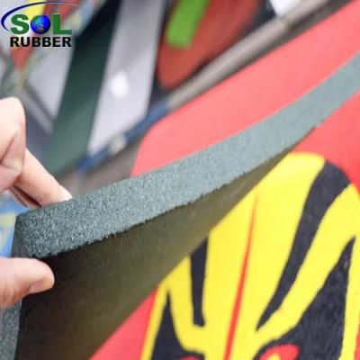 Anti Shock Bright Color Rubber Flooring Sheet