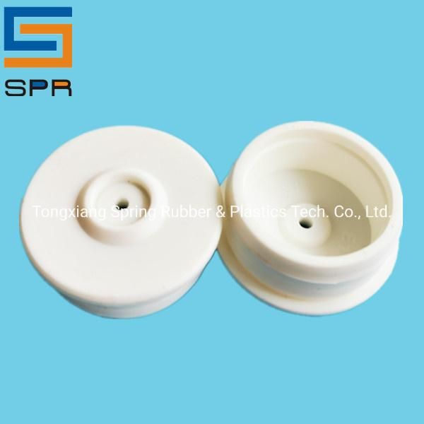 Insulating White Rubber Wire Protection Sleeve