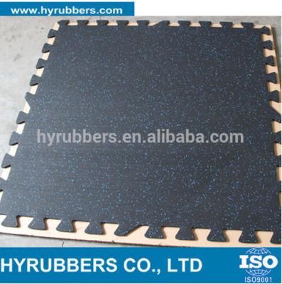 Gym Fitness Crossfit Rubber Flooring Interlocking
