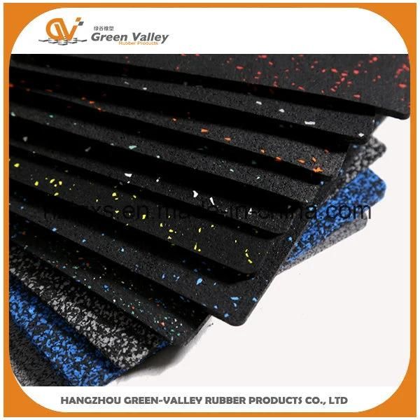 Anti-Shock 3-12mm Thick Rubber Flooring Rolls Rubber Mats
