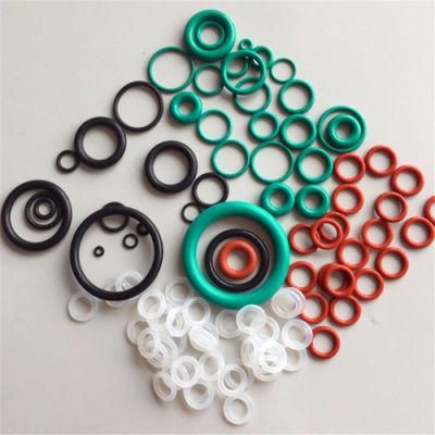 NBR Rubber Silicone EPDM NBR FKM CR Rubber Flat Sealing Washer Spare Part Grommet Seal Ring Gasket Seal