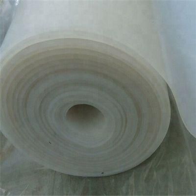 1mm Silicone Clear Thin Rubber Sheeting Heat Insulation Rubber Roll Mat