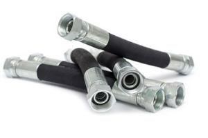 SAE100r4 Weather Resistant Synthetic Rubber Hydraulic Hose