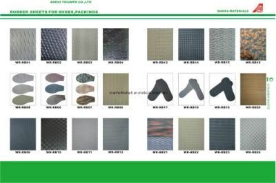 Rubber Sheet Hard Sheet for Shoe Sole