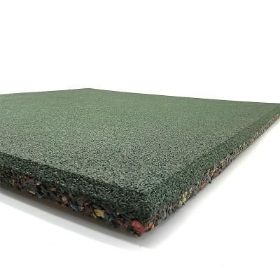 Outdoor SBR Rubber Tile Anti-Fatigue Floor Gym Rubber Mat