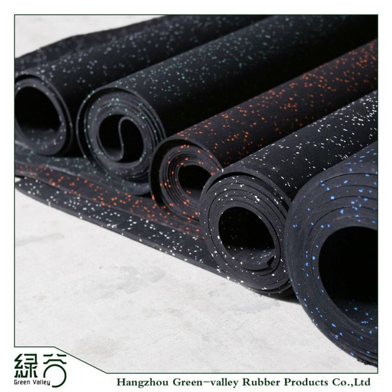 Ce Approved EPDM Rubber Mat Floor Rolls for Gym