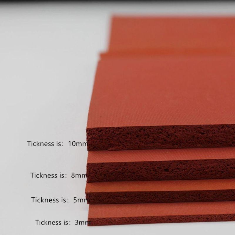 Close Cell Silicone Sponge Rubber Sheet, Silicone Foam Rubber Sheet Special for Ironing Table (3A1002)