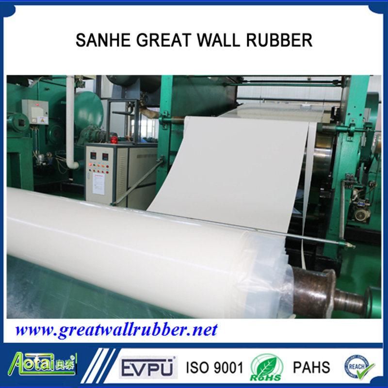 FKM SBR EPDM Nitrile Neoprene Silicone Butyl Anti-Slip Industrial Rubber Sheet