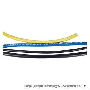 3000psi Smooth Cover Single Wire High Temperature Rubber Car Cleaning Wash Hose Pipe