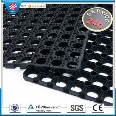 High Quality Grass Rubber Floor Mats, Anti-Fatigue Rubber Hole Mat