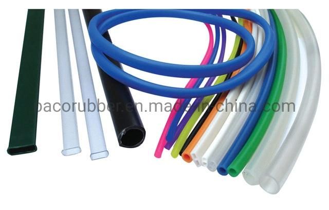 Waterproof Oil Resistance EPDM Silicone Nr NBR Rubber Tubing Hoses for Industrial Use
