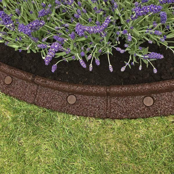 Grass Lawns Pathways Rubber Edging Roll
