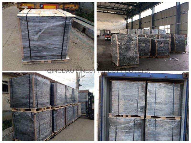 China Manufacturer Interlocking Popular Sizes 500X500X8mm Crossfit Reduce Shock Gym Rubber Mat Flooring Rubber Tile
