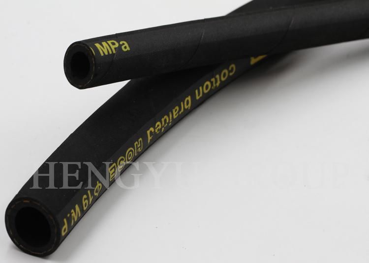 China Hebei Rubber Tube 210 Degree Max High Temp Hydraulic Hose EPDM Rubber Tubing
