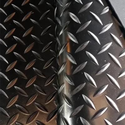 Factory Manufacture Green/Black Diamond Rubber Floor/Green Anti-Slip Rubber Sheet/Flooring Mat