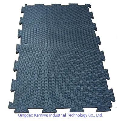 Anti-Slip Cow Equine Horse Animal Rubber Mat for Stall