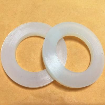 Heat Resistant Clear Flat Silicone Rubber Washer