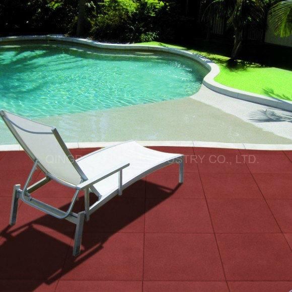 Walkway Park Yard Garden Anti-Slip Safety Rubber Mat Rubber Tile Rubber Flooring