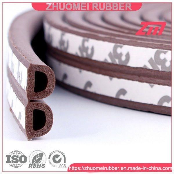 Adhesive EPDM Rubber Foam Seal for Door Windows
