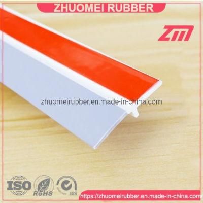 Grey Color PVC Rubber Bottom Door Sweep Seal