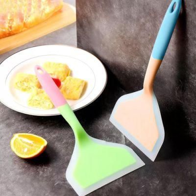 Non Stick Durable Baking Turner Colored Senseco Burning Silicone Kitchen Cooking Shovel