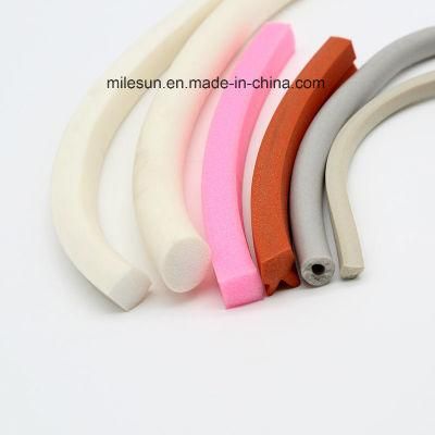 Colorful Rubber Parts Flexible Extrusion Seal Trip