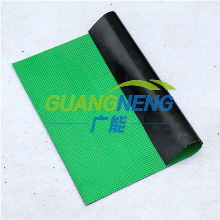 Green Non-Slip Color Industrial Acid Resistant Rubber Sheet