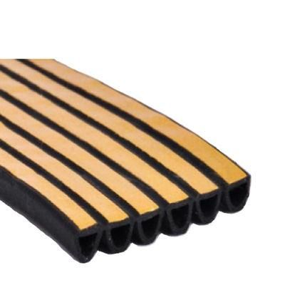 Silicone EPDM NBR Direct Factory Customized Extrusion Rubber Profiles for Car Window