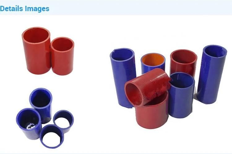 Blue Straight Coupler Silicone Hose Turbo Intercooler