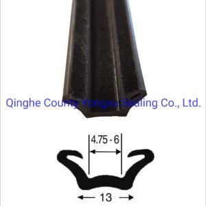 Flocked Glass Run Channel Car Window Rubber Seal Strip