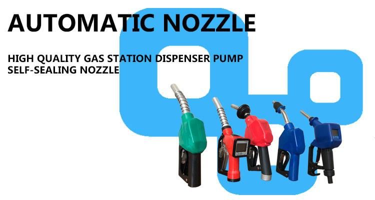 LPG Car Filling Gas Filling Station Automatic Fuel Nozzle with Oil Gun