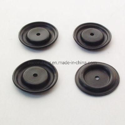 HNBR/Viton Rubber Diaphragm for Valves with Cloth Fiber