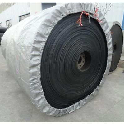 Heat Resistant Steel Cord Rubber Conveyor Belt Ep Nn Chevron Sidewall Rubber Belts for Stone Crusher
