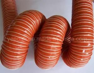 Silicone Hot Air Duct with Glass Fiber Cord Reinforced