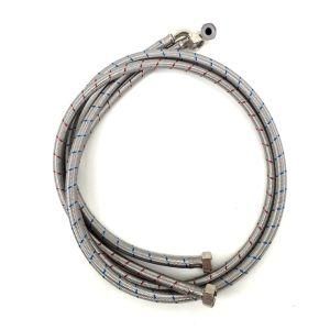 Braided Stainless Steel Hose Dishwasher Connector with Elbow Fitting