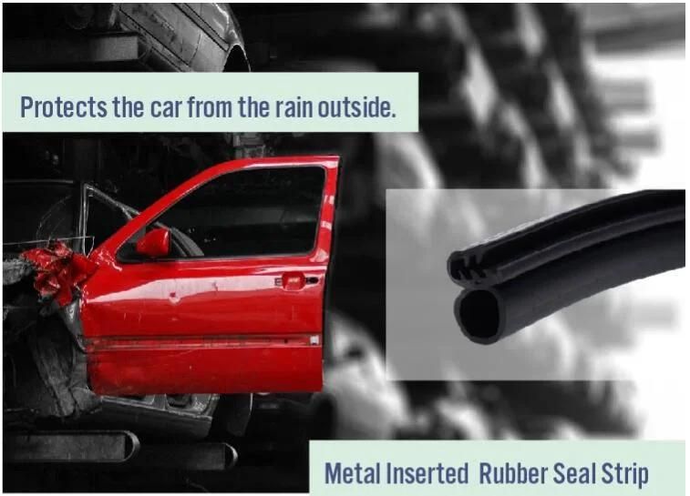 Silicone Rubber Extruded NBR Rubber Extrusion for Automotive/Door